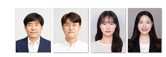 ▲ 왼쪽부터 이상민교수님, 조창신교수님, 고수민씨, 정혜빈씨.ⓒ포스텍