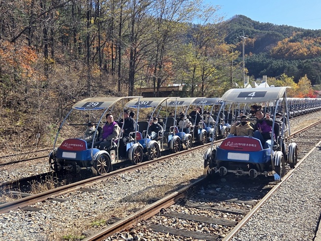 ▲ ESG 추추파크로 떠나요 행사 모습. ⓒ강원랜드