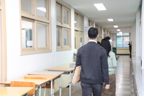 ▲ 동대전고 수능시험장.ⓒ공동취재단