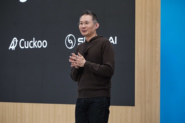 ▲ 데브데이 익스체인지 서울에서 발표하고 있는 김경훈, OpenAI 코리아 총괄 대표.ⓒOpenAI 코리아