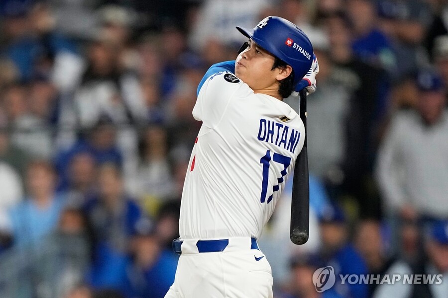 ▲ 오타니가 만장일치로 2025 MLB 내셔널리그 MVP에 선정됐다.ⓒ연합뉴스 제공