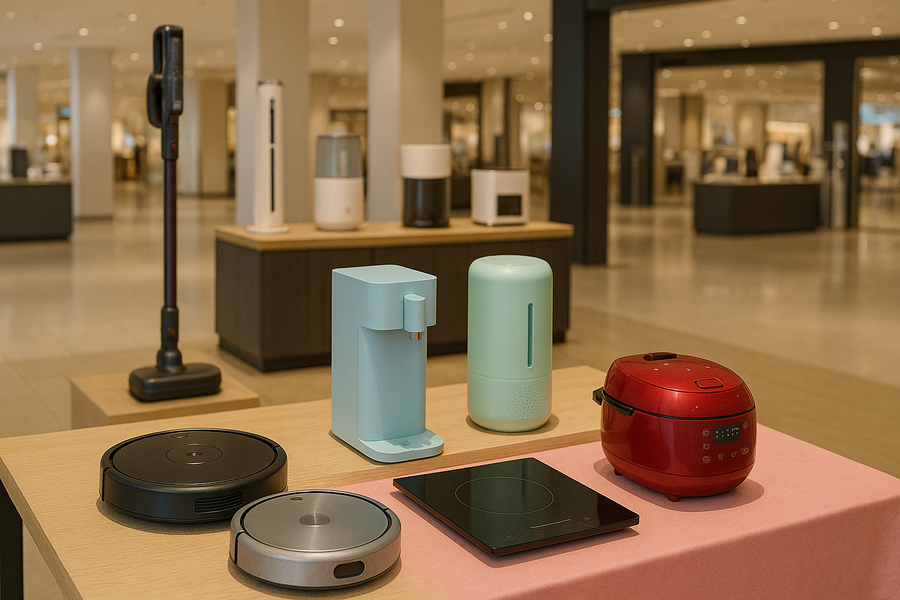 ▲ 소형 가전업체들이 연말 대목을 앞두고 마케팅 총력전에 나섰다. ⓒChat GPT로 합성