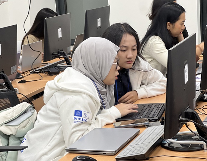 ▲ 창업부문 연수 참가자 수업 모습.ⓒ숙명여대