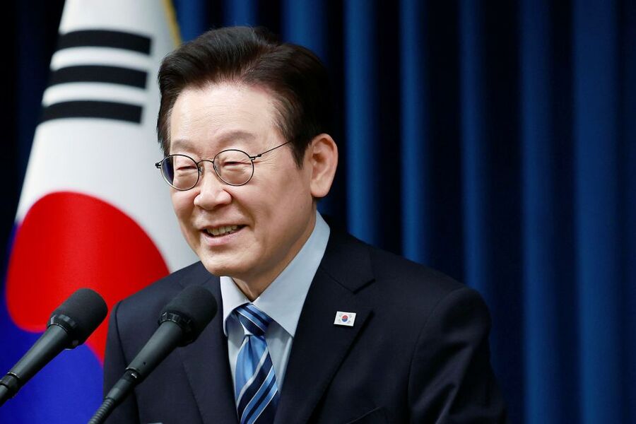 ▲ 이재명 대통령이 지난 14일 서울 용산 대통령실에서 한·미 간 관세·안보 합의를 문서화하는 '조인트 팩트시트(JFS·합동설명자료)' 관련 발표를 마친 뒤 질문에 답변하고 있다. ⓒ뉴시스