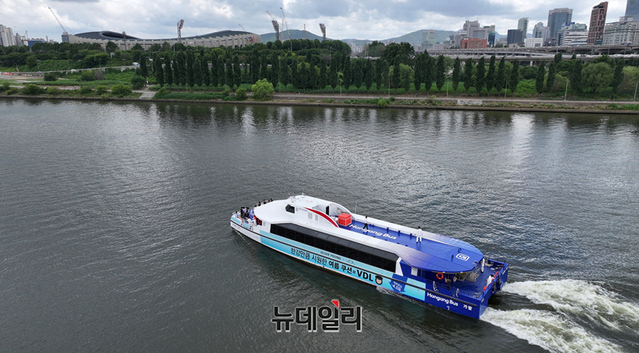 ▲ 한강버스. ⓒ뉴데일리 DB