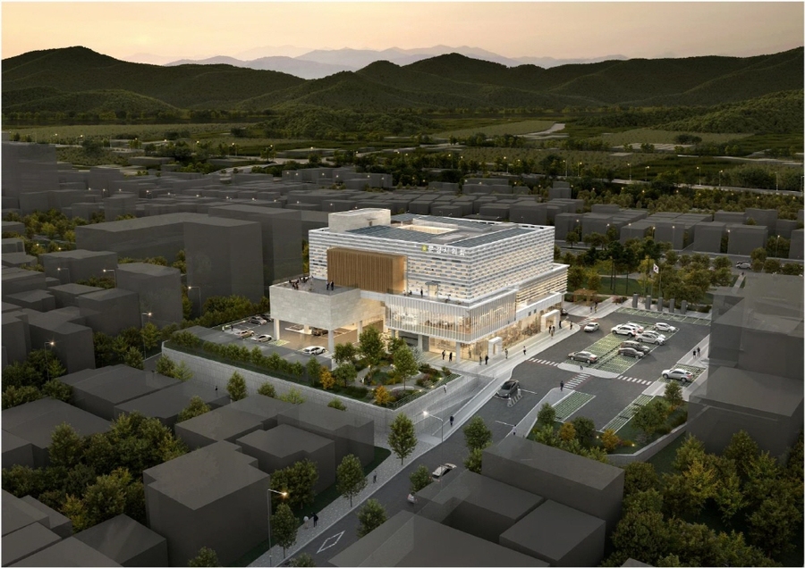 ▲ 신축예정인 문경시의회 복합청사 조감도ⓒ