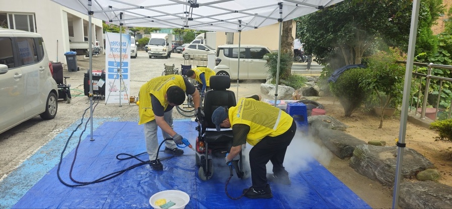 ▲ 장애인 일자리 사업ⓒ광주시 남구청 제공