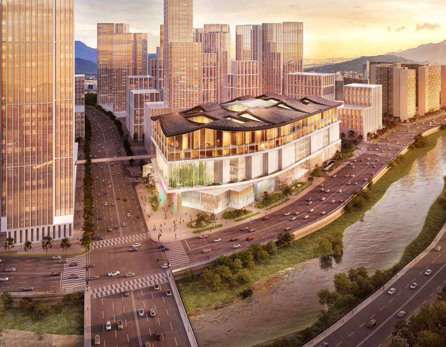 ▲ 조감도_더현대 광주ⓒ광주광역시 제공