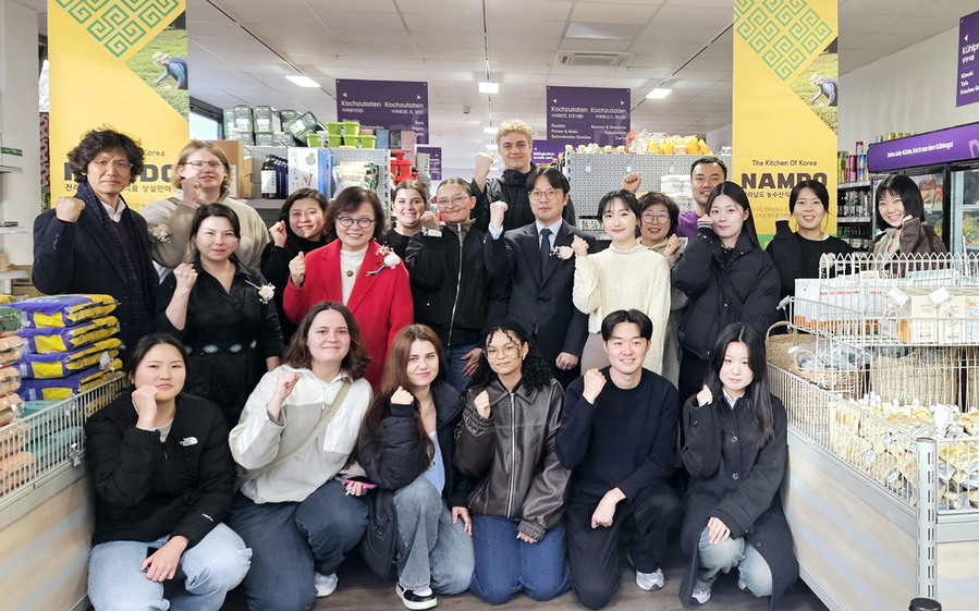 ▲ 독일 베를린 상설판매장ⓒ전라남도 제공