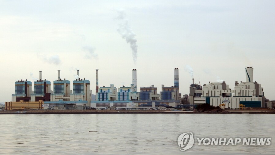 ▲ 태안화력발전소 전경 ⓒ연합뉴스