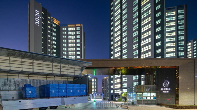 ▲ '디에트르' 단지 전경. ⓒ대방건설