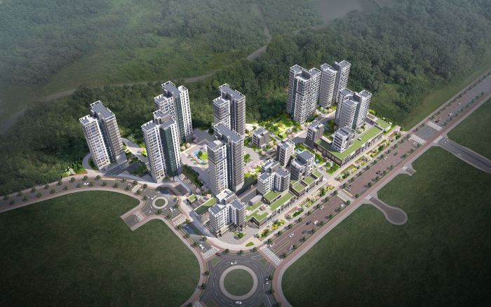 ▲ 세종시 5-1생활권 L9블록 '엘리프 세종 스마트시티' 조감도.ⓒ세종시