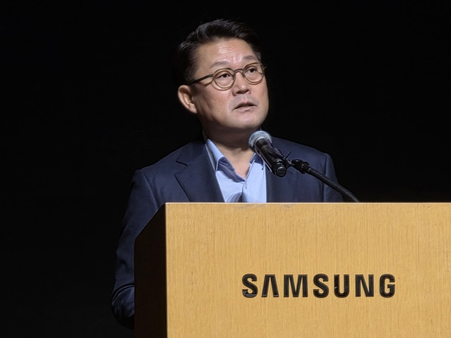 ▲ 서울 서초구 삼성전자 서울R&D캠퍼스에서 열린 ‘2025 C랩 스타트업 데모데이’에서 박승희 삼성전자 CR담당 사장이 환영사를 하고 있다.ⓒ이가영 기자