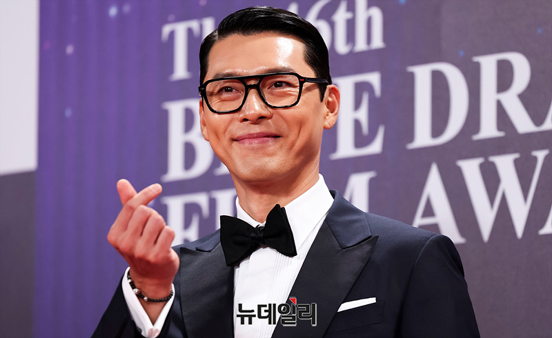 ▲ 제46회 청룡영화상 시상식에서 남우주연상을 수상한 배우 현빈. ⓒ서성진 기자