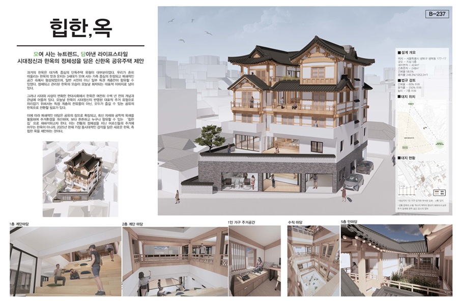 ▲ 합한 한옥.ⓒ명지대