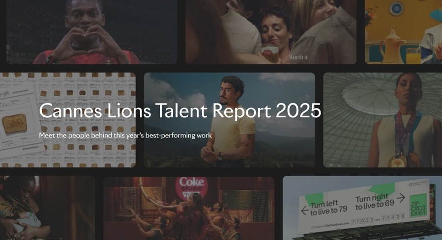 ▲ 칸라이언즈 2025 탤런트 리포트. ⓒCANNES LIONS