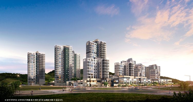 ▲ 엘리프 세종 스마트시티 투시도.ⓒ계룡건설