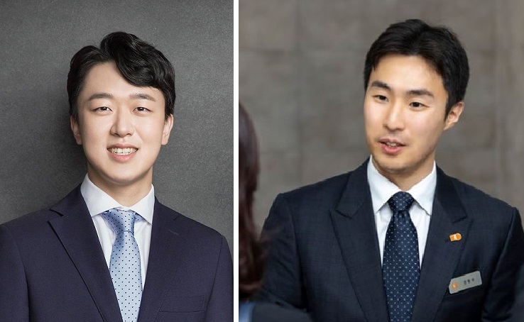 ▲ 왼쪽부터 농심 신상열 부사장, 삼양식품 전병우 전무ⓒ각 사