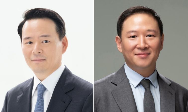 ▲ 왼쪽부터 허진수 부회장, 허희수 사장ⓒSPC