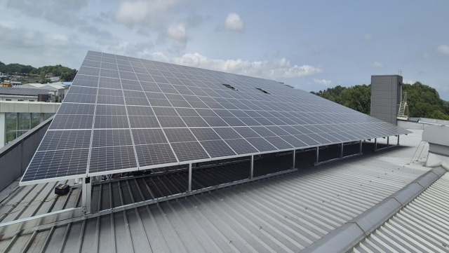 ▲ 신재생에너지 융복합지원사업으로 송산면에 설치된 태양광 발전설비(자료사진)ⓒ화성시 제공