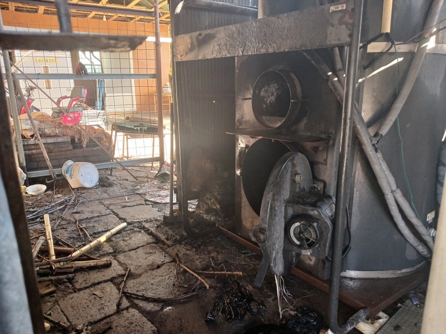 ▲ 장흥소방서_현장사진ⓒ장흥소방서 제공