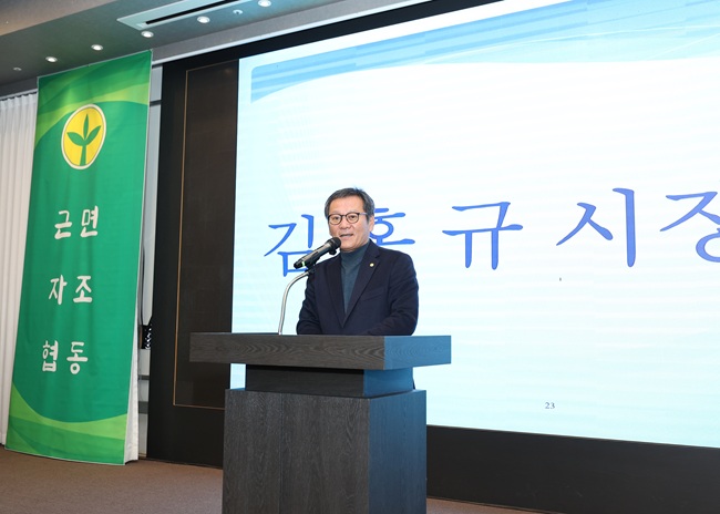 ▲ 김홍규 강릉시장. ⓒ강릉시