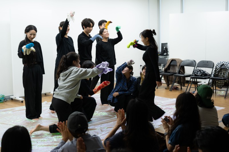 ▲ 2025 국립극단 청년교육단원 활동 모습.ⓒ국립극단