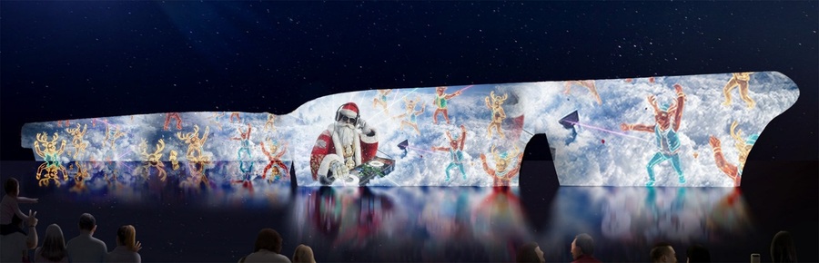 ▲ 서울라이트 DDP 2025 겨울 예정 작품 'Merry Beat Seoul' ⓒ서울시