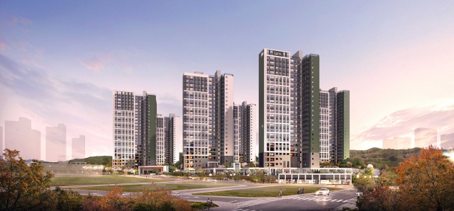 ▲ 화성 남양뉴타운 우미린 에듀하이 투시도ⓒ우미건설 제공