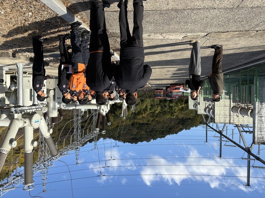 ▲ 특별관리시설물_변전소_현장설명장면ⓒ장흥소방서 제공