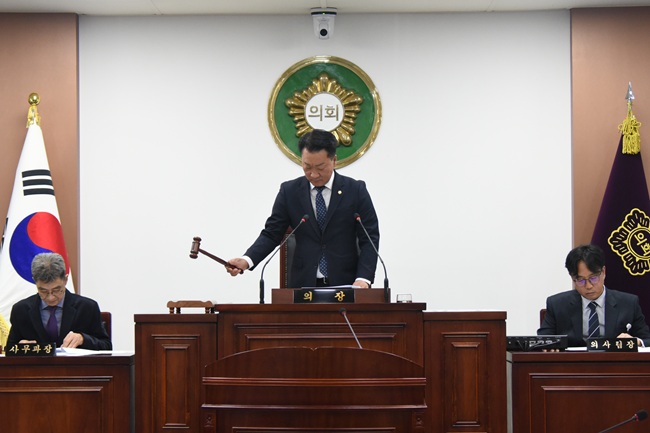 ▲ 남진삼 의장. ⓒ평창군의회