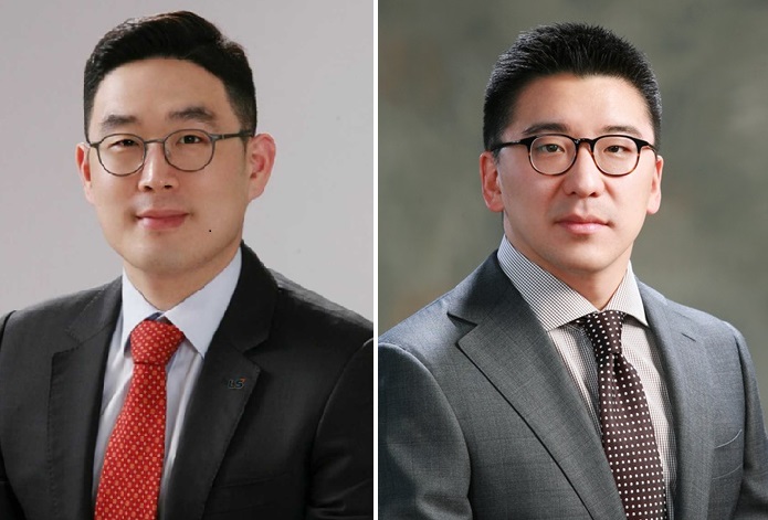 ▲ 왼쪽부터 구본규 LS전선 대표이사 사장, 구본혁 인베니 대표이사 부회장 ⓒLS그룹