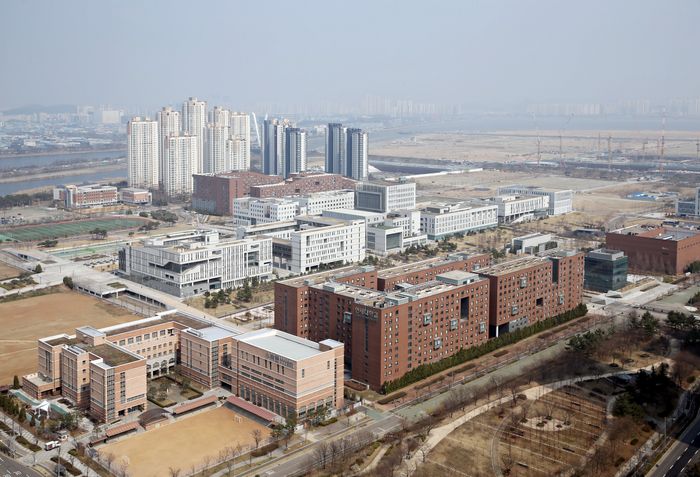 ▲ 바이오공정 인력 양성센터가 문을 연 송도국제도시내 연세대 국제캠퍼스 전경ⓒ인천경제청 제공
