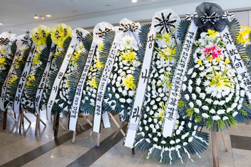 ▲ 故 이순재의 빈소가 25일 서울 송파구 서울아산병원 장례식장에 마련됐다.ⓒ사진공동취재단