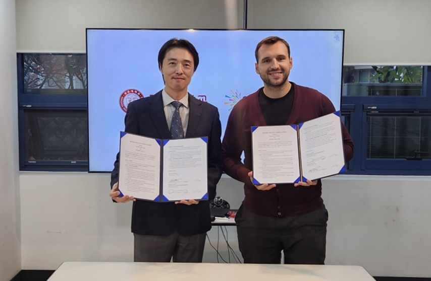 ▲ 광운대학교–스파크랩 사우디아라비아 글로벌 창업·투자 협력을 위한 MOU 체결식.ⓒ광운대