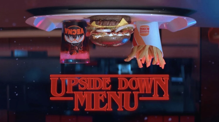 ▲ 버거킹 프랑스의 'The Appside Down' 캠페인. ©버거킹 프랑스