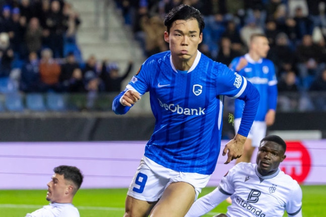 ▲ 헹크의 오현규가 시즌 9호골을 터뜨리며 절정의 골감각을 자랑했다.ⓒ뉴시스 제공