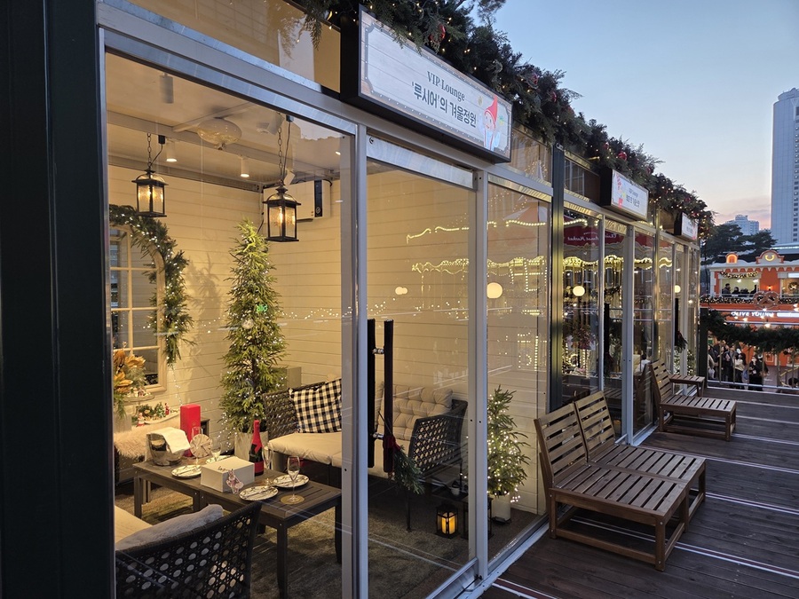 ▲ 올해 처음 선보이는 프라이빗 라운지 ⓒ남수지 기자