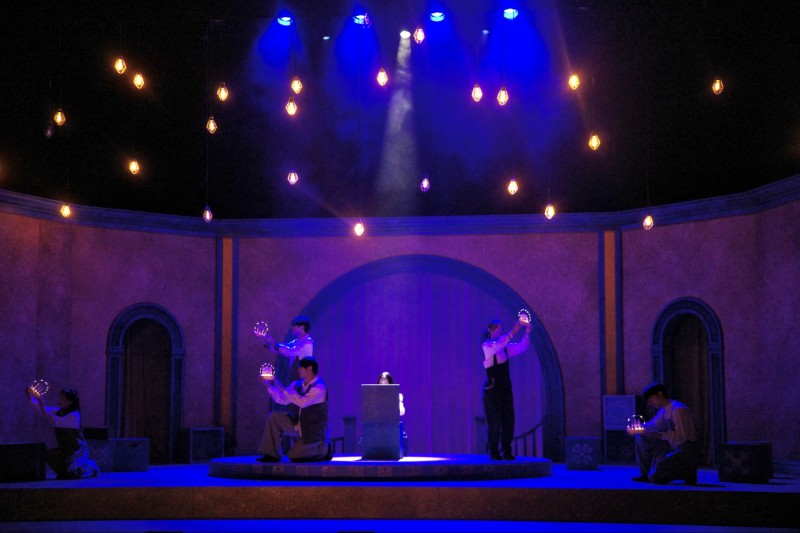 ▲ 뮤지컬 '이솝이야기' 공연 사진.ⓒ컴인컴퍼니