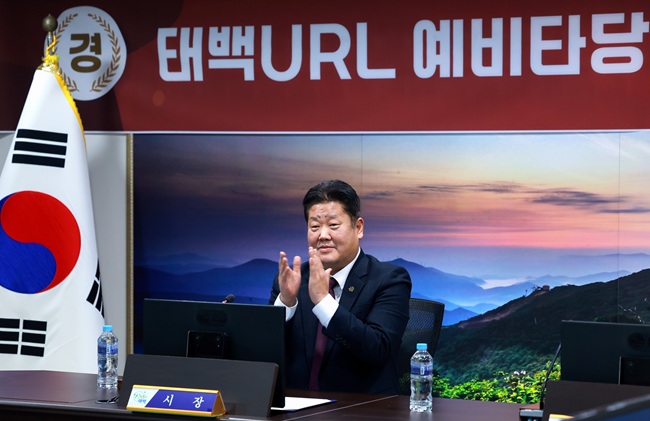 ▲ 이상호 태백시장. ⓒ태백시