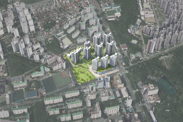 ▲ 서울 고덕역 조감도. ⓒ국토부