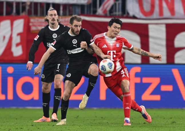 ▲ 김민재가 선발 출전한 바이에른 뮌헨이 상 파울리에 3-1 역전승을 거뒀다.ⓒ연합뉴스 제공