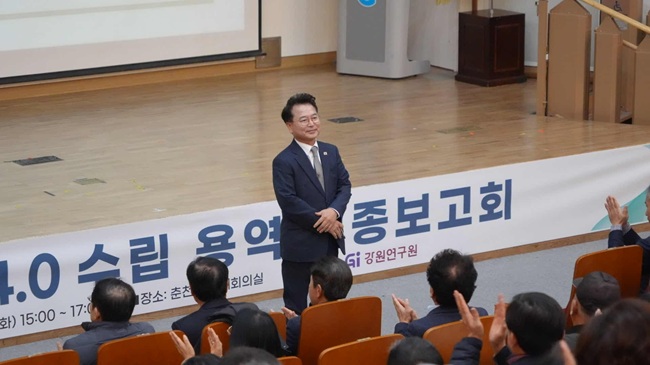 ▲ 육동한 춘천시장. ⓒ춘천시