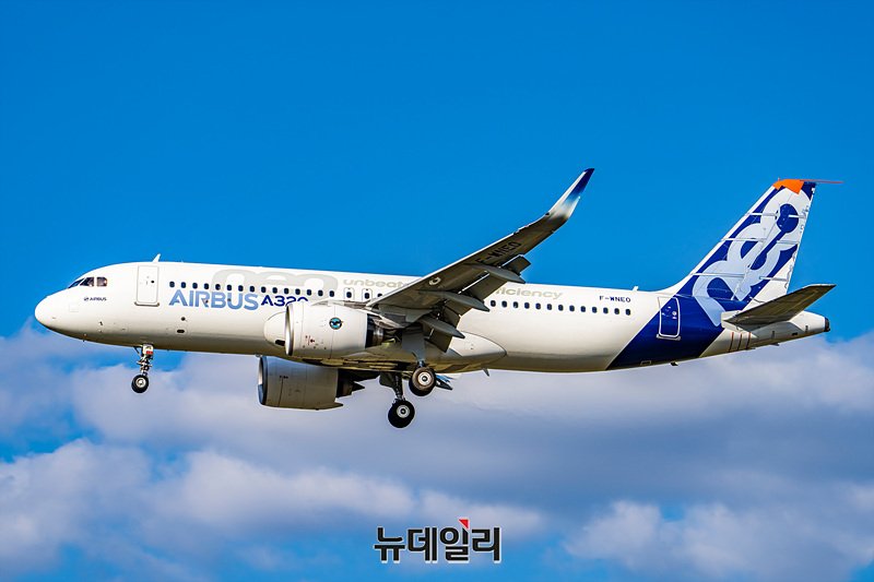 ▲ 에어버스 A320 ⓒ뉴데일리 서성진 기자