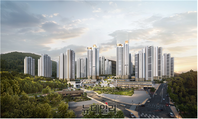 ▲ 백사마을 재개발사업지 투시도 ⓒ서울시