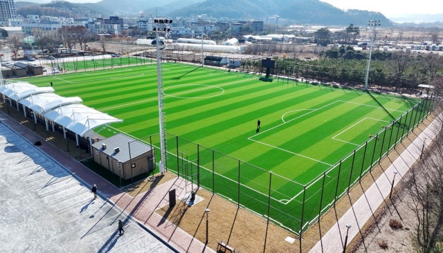 ▲ 광주 ‘퇴촌 스포츠 타운’ 전경. ⓒ광주시 제공