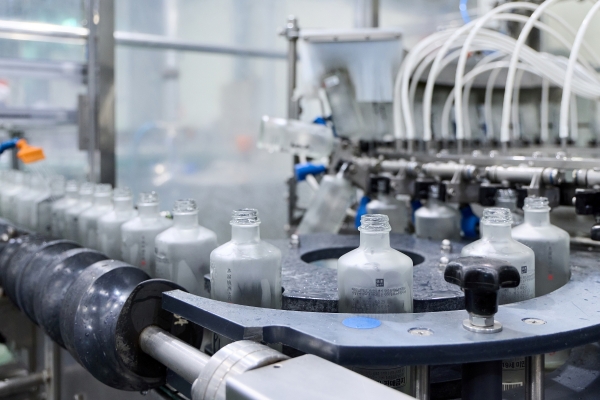 ▲ 제품 병입 공정ⓒ화요