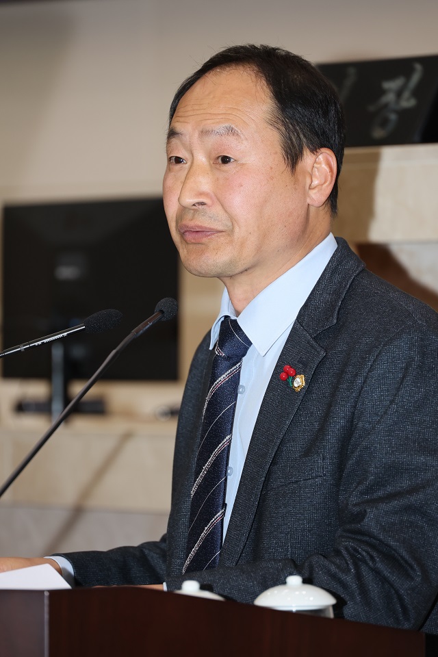 ▲ 최광열 의원.ⓒ포항시의회