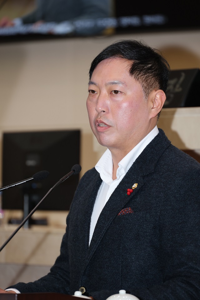 ▲ 정원석 의원.ⓒ포항시의회