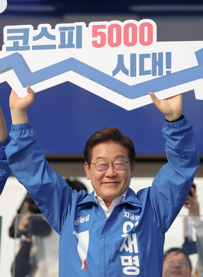 ▲ 이재명 대통령 후보시절ⓒ연합ⓒ연합